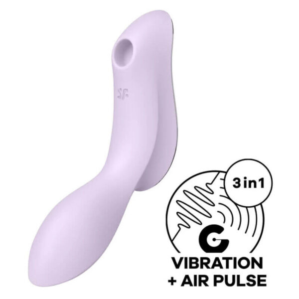 ASPIRATEUR CLITORIDIEN 2 EN 1 MAUVE - SATISFYER Aspirateurs à clitoris 70 € sur AnVy.fr, le loveshop engagé