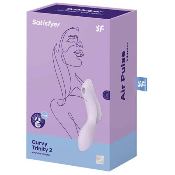 ASPIRATEUR CLITORIDIEN 2 EN 1 MAUVE - SATISFYER Aspirateurs à clitoris 70 € sur AnVy.fr, le loveshop engagé