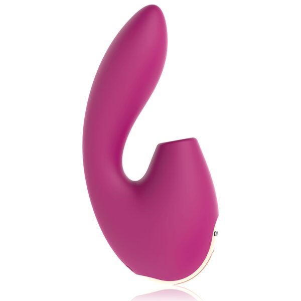 ASPIRATEUR À CLITO DOUBLE STIMULATION ROSE Stimulateurs clitoridiens 68 € sur AnVy.fr, le loveshop engagé