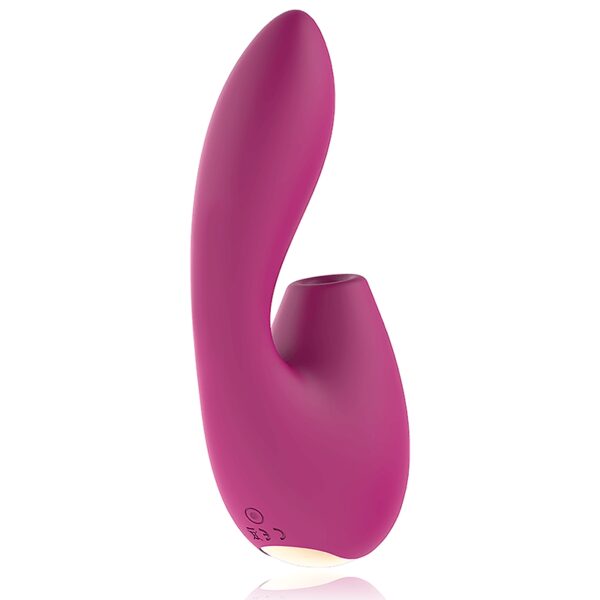 ASPIRATEUR À CLITO DOUBLE STIMULATION ROSE Stimulateurs clitoridiens 68 € sur AnVy.fr, le loveshop engagé