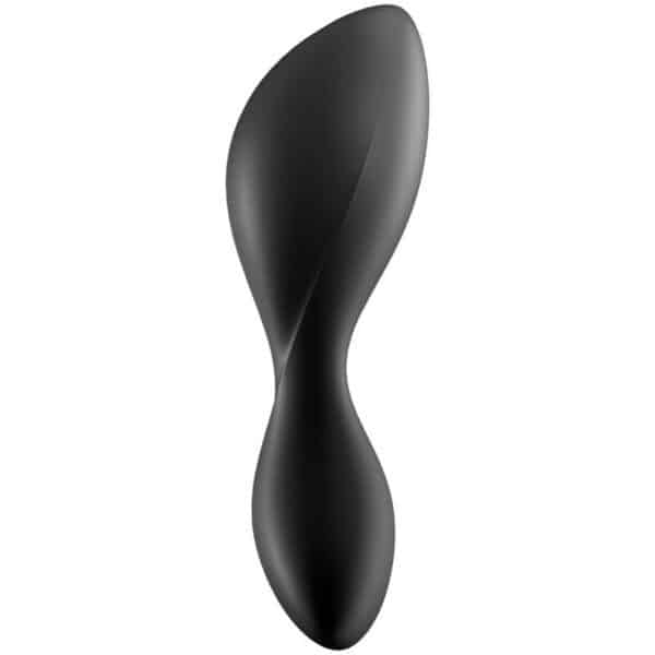 VIBRO ANAL EN SILICONE NOIR AVEC APP - SATISFYER Plugs vibrants 70 € sur AnVy.fr, le loveshop engagé