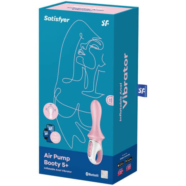 SEXTOY ANAL GONFLABLE ET VIBRANT À POIGNÉE ROSE Plugs vibrants 80 € sur AnVy.fr, le loveshop engagé