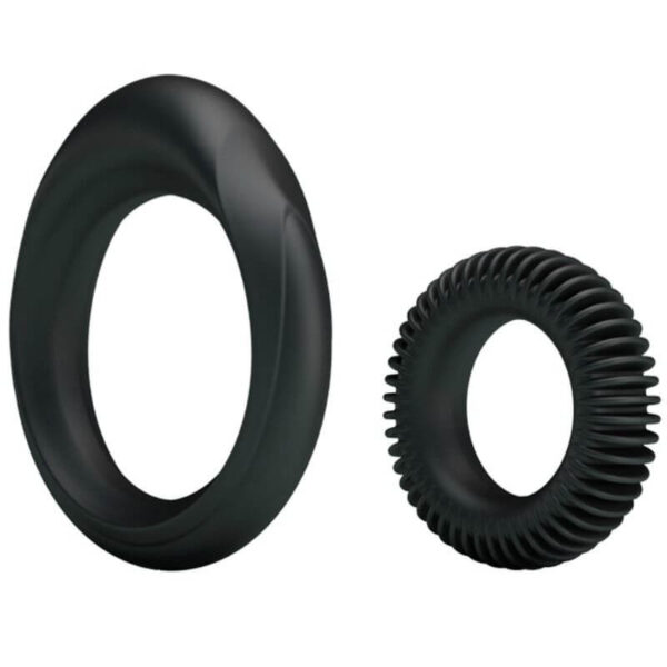 PETITS COCKRINGS NOIRS EN SILICONE Cockring ajustables 15 € sur AnVy.fr, le loveshop engagé