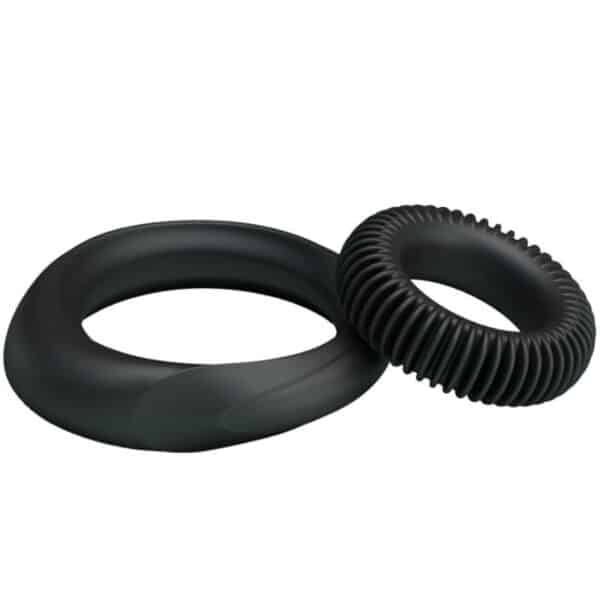 PETITS COCKRINGS NOIRS EN SILICONE Cockring ajustables 15 € sur AnVy.fr, le loveshop engagé