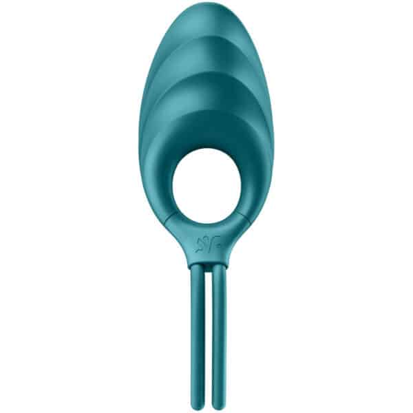 ANNEAU VIBRANT RÉGLABLE SILICONE VERT - SATISFYER Cockring vibrants rechargeables 40 € sur AnVy.fr, le loveshop engagé