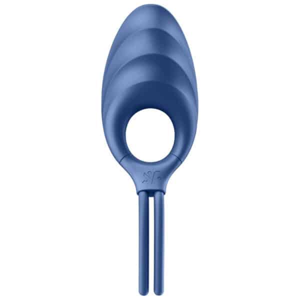 ANNEAU PENIEN VIBRANT RÉGLABLE BLEU - SATISFYER Cockring vibrants rechargeables 40 € sur AnVy.fr, le loveshop engagé