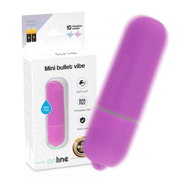 MINI VIBRO EN PLASTIQUE ABS VIOLET À PILES Sextoys à pile(s) 19 € sur AnVy.fr, le loveshop engagé