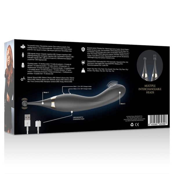 STIMULATEUR CLITORIDIEN INTERCHANGEABLE Vibromasseurs clitoridien 68 € sur AnVy.fr, le loveshop engagé