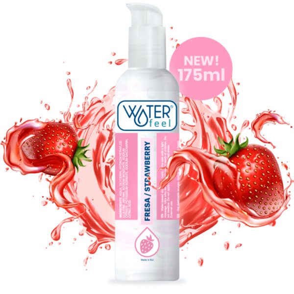 LUBRIFIANT ARÔMATISÉ À LA FRAISE 175ML Lubrifiants à goûts 17 € sur AnVy.fr, le loveshop engagé