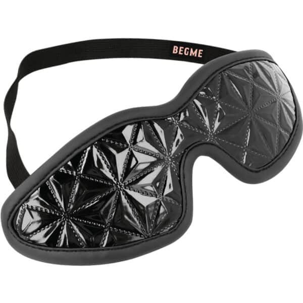 MASQUE COQUIN NOIR EN CUIR VEGAN - BEGME Masques 26 € sur AnVy.fr, le loveshop engagé