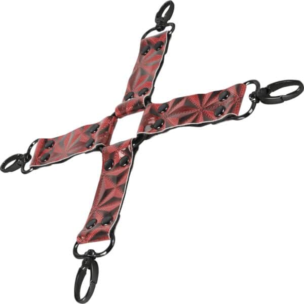 ATTACHES BDSM ROUGES EN CUIR VÉGAN - BEGME Bondage 19 € sur AnVy.fr, le loveshop engagé