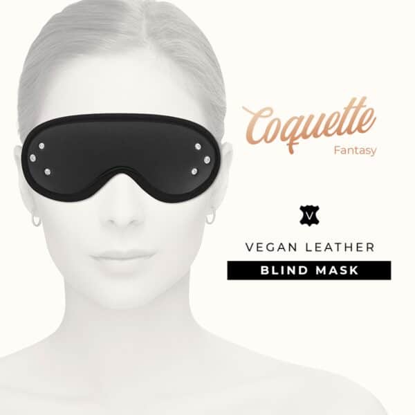 MASQUE COQUIN EN CUIR VEGAN - COQUETTE Masques 26 € sur AnVy.fr, le loveshop engagé