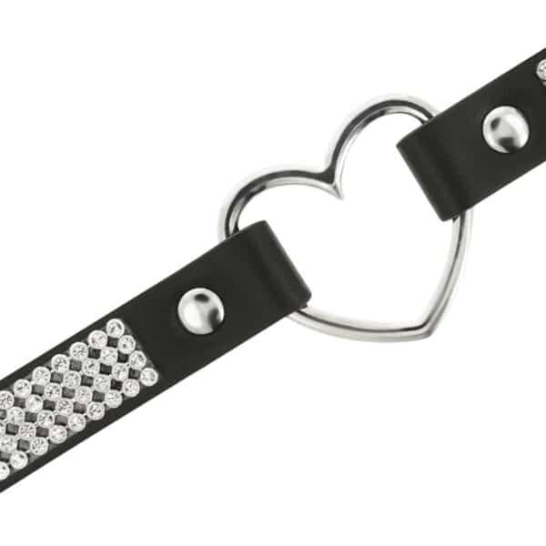 COLLIER BDSM AU COEUR ARGENTÉ - COQUETTE Colliers 20 € sur AnVy.fr, le loveshop engagé