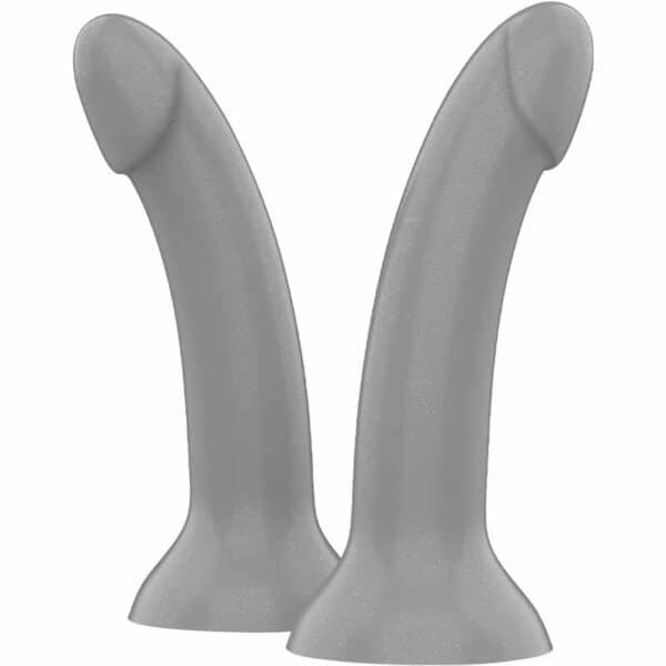 GODE EN SILICONE GRIS TAILLE S - MYTHOLOGY Dildo classiques 44 € sur AnVy.fr, le loveshop engagé