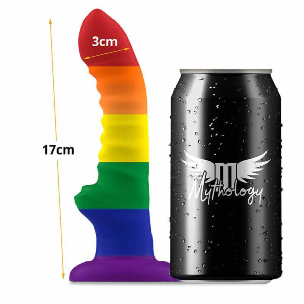 GODE COULEUR LGBTQIA+ TAILLE M - MYTHOLOGY Dildo classiques 26 € sur AnVy.fr, le loveshop engagé