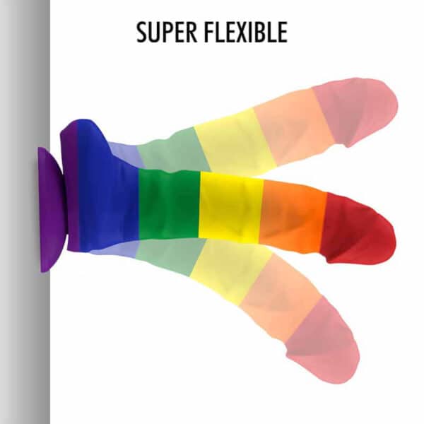 GODE RÉALISTE DRAPEAU LGBTQIA+ - MYTHOLOGY Godes réalistes 34 € sur AnVy.fr, le loveshop engagé